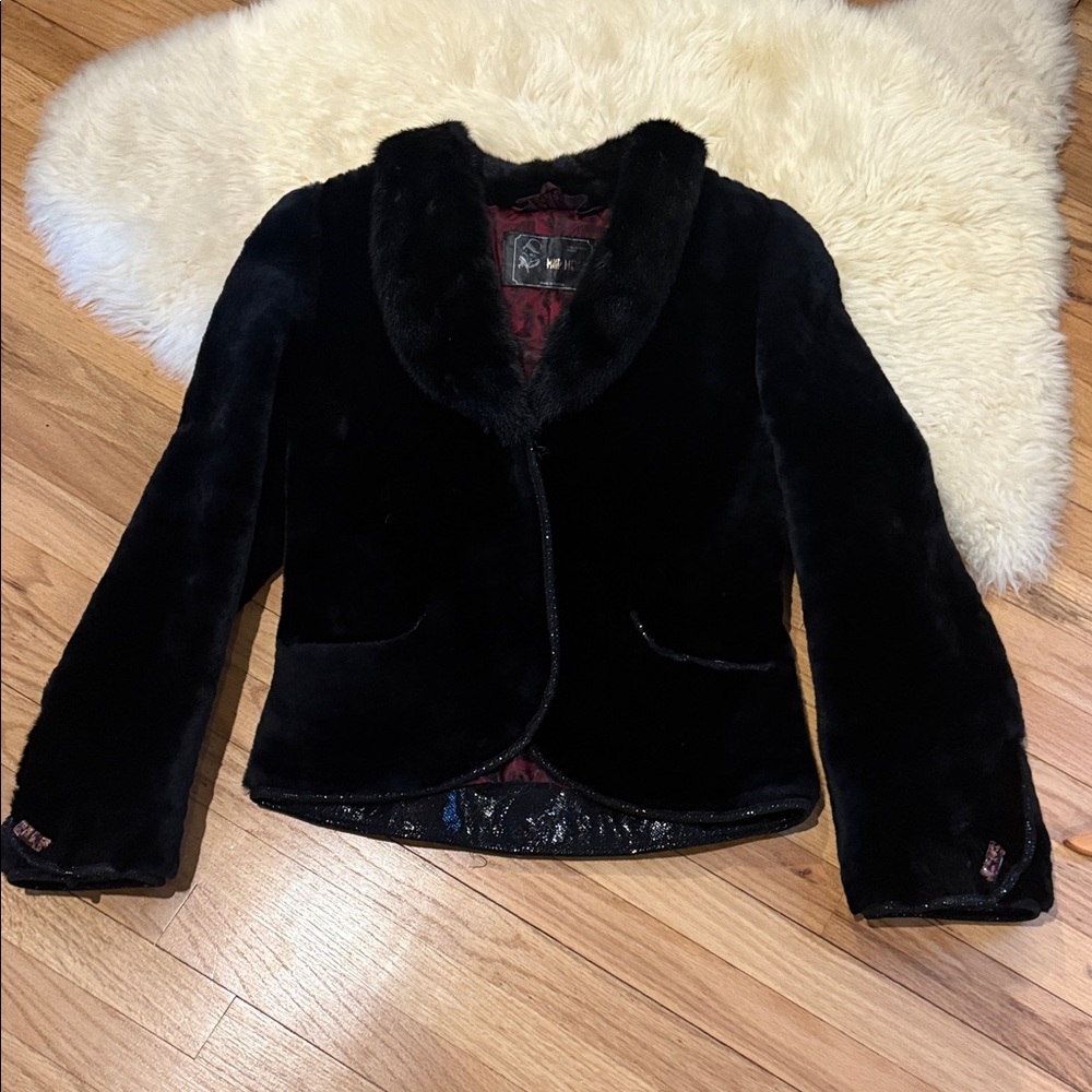 Genuine fur jacket